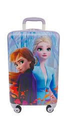 STRIDERS Frozen Travel Luggage Bag | 1-Inch | Durable & Lightweight Kids Suitcase | Smooth Wheels | Ideal for School, Travel & Holiday Adventures
