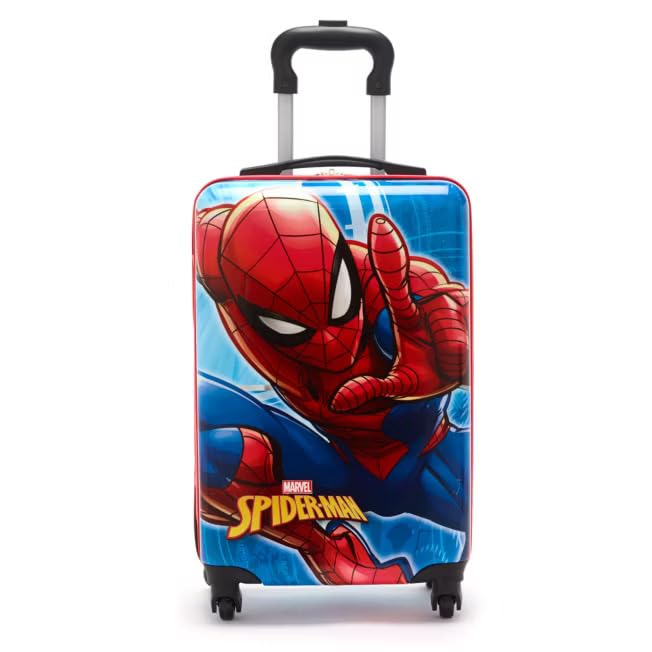 STRIDERS Spider-Man Kids Luggage Bag Lightweight & Durable Travel Suitcase with Fun Spider-Man Design