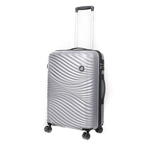 American Tourister Kamiliant Polycarbonate Silver Hardsided Check-in Luggage