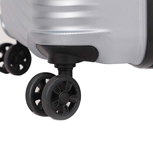 American Tourister Kamiliant Polycarbonate Silver Hardsided Check-in Luggage