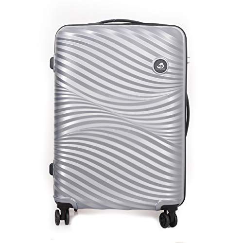 American Tourister Kamiliant Polycarbonate Silver Hardsided Check-in Luggage
