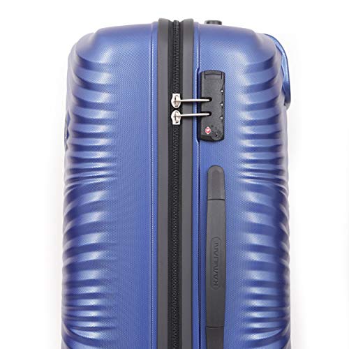 Kamiliant by American Tourister Polycarbonate Blue Hardsided Check-in Luggage