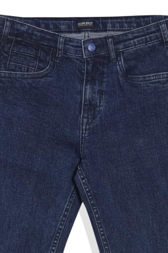 Allen Solly Boy's Regular Jeans (ABDNESGFT01801_Navy