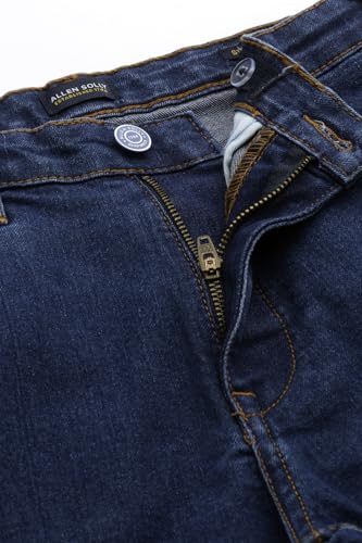 Allen Solly Boy's Regular Jeans (ABDNESGFT01801_Navy