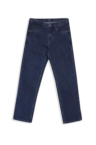 Allen Solly Boy's Regular Jeans (ABDNESGFT01801_Navy