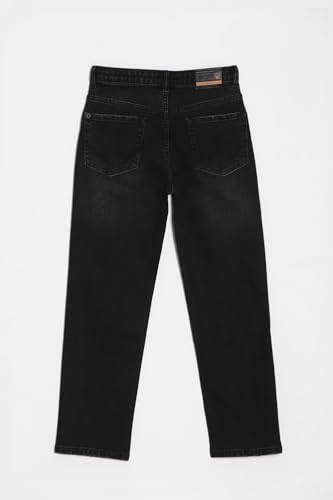 Allen Solly Boy's Regular Jeans (ABDNESGFV31267_Black