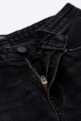 Allen Solly Boy's Regular Jeans (ABDNESGFV31267_Black