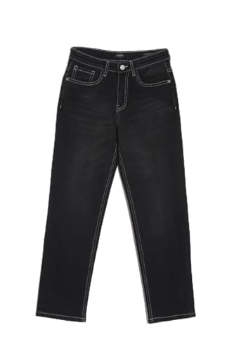 Allen Solly Boy's Regular Jeans (ABDNESGF660966_Black
