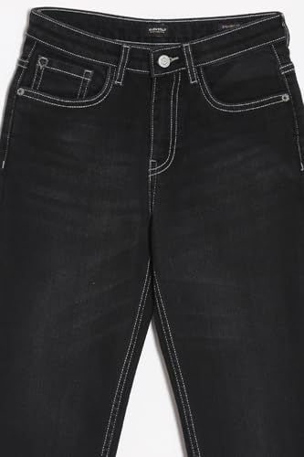 Allen Solly Boy's Regular Jeans (ABDNESGF660966_Black