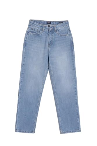 Allen Solly Boy's Regular Jeans (ABDNESGFA37186_Blue