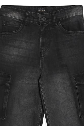 Allen Solly Boy's Regular Jeans (ABDNCSGF592814_Black