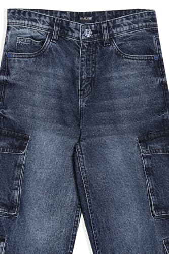 Allen Solly Boy's Regular Jeans (ABDNCSGFF13340_Navy
