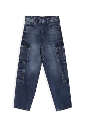 Allen Solly Boy's Regular Jeans (ABDNCSGFF13340_Navy