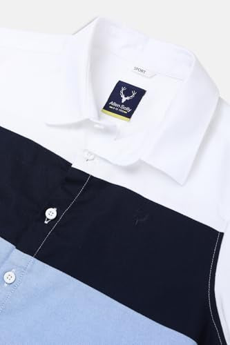 Allen Solly Boy's Slim Fit Shirt (ABSFPSPFE02972_White