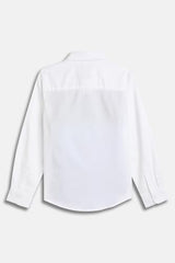 Allen Solly Boy's Slim Fit Shirt (ABSFPSPFE02972_White