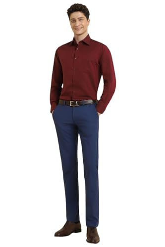 Allen Solly Men's Slim Work Utility Pants (ASTFMSTF926859_Navy