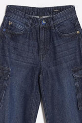 Allen Solly Boy's Regular Jeans (ABDNESGFP05270_Navy