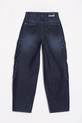 Allen Solly Boy's Regular Jeans (ABDNESGFP05270_Navy