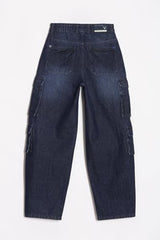 Allen Solly Boy's Regular Jeans (ABDNESGFP05270_Navy