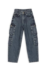 Allen Solly Boy's Regular Jeans (ABDNCSGFE40599_Blue