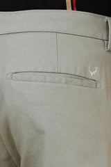 Allen Solly Men's Slim Casual Pants (ASTFQSRFU70699_Grey