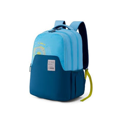 Kamiliant by American Tourister Brim Casual Backpack with , Ergonomically Designed with Bottle Holder for Men And Women - Blue