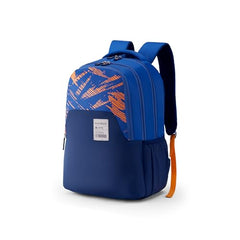 Kamiliant by American Tourister Pep Casual Backpack with , Ergonomically Designed with Bottle Holder for Men And Women - Blue