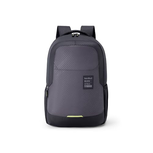 Kamiliant by American Tourister Biz Pro Casual Laptop Backpack with Laptop Compartment Ergonomically Designed with Bottle Holder for Men And Women - Black
