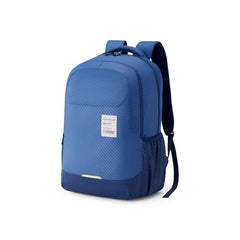 Kamiliant by American Tourister Biz Pro Casual Laptop Backpack with Laptop Compartment Ergonomically Designed with Bottle Holder for Men And Women - Blue