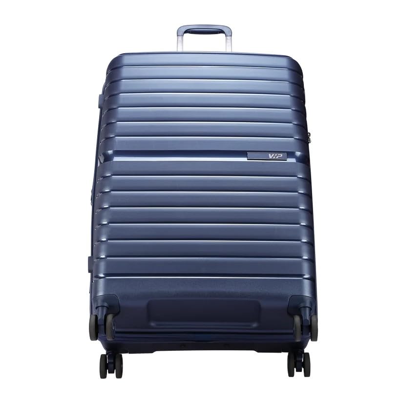 VIP Lightweight Polypropelyne Wheels Multistage Trolley,TSA Lock with Organizer,Elegent Pinstripe Design Luggage Bag with 5 Years International Warranty.