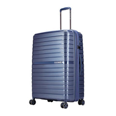 VIP Lightweight Polypropelyne Wheels Multistage Trolley,TSA Lock with Organizer,Elegent Pinstripe Design Luggage Bag with 5 Years International Warranty.