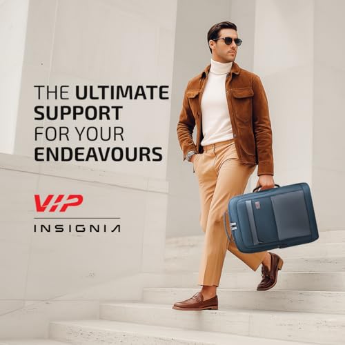 VIP Legacy 17 Inch Convertible Laptop Backpack 30L + 5L Expandable | Water-Resistant with USB Charging Port | Padded Laptop Sleeve, 3 Compartments | Office & Travel Backpack for Men & Women