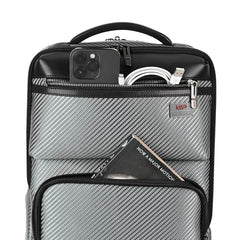 VIP Urban 17 Inch Compatible Laptop Backpack 25L + 5L Expandable | Water-Resistant with USB Charging Port | Padded Laptop Sleeve, 2 Compartments | Office & Travel Backpack for Men & Women