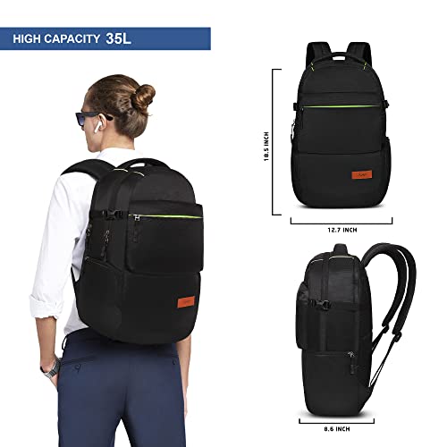 Skybags Unisex Black Ciaz Dobby Adjustable Strap 25L Backpacks