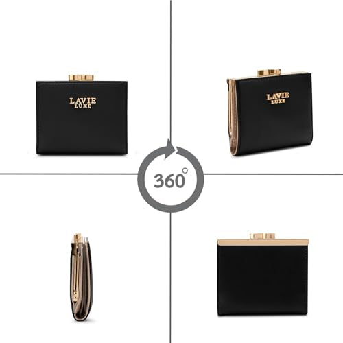 Lavie Luxe Purses Ladies Wallet Black
