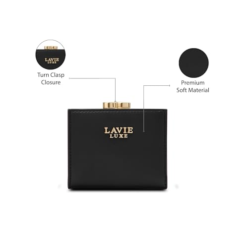 Lavie Luxe Purses Ladies Wallet Black