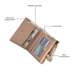 Lavie Luxe Purses Ladies Wallet Black