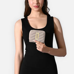 Lavie Luxe Purses Ladies Wallet Beige