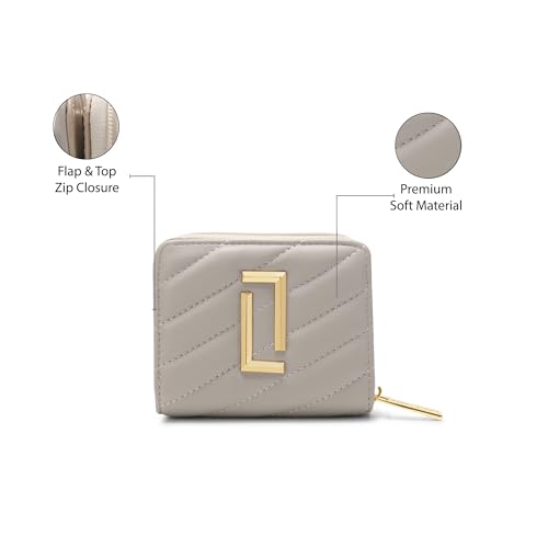 Lavie Luxe Purses Ladies Wallet Beige
