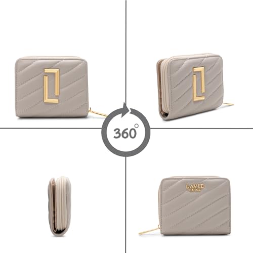 Lavie Luxe Purses Ladies Wallet Beige