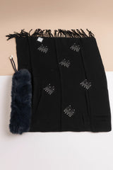 Goyalsons Accessories W Stole Ladies O9191-171 Navy