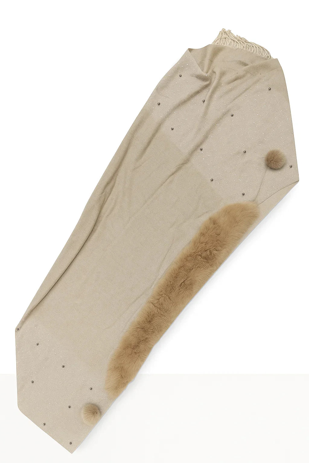 Goyalsons Accessories W Stole Ladies O9191-172 D.Fawn