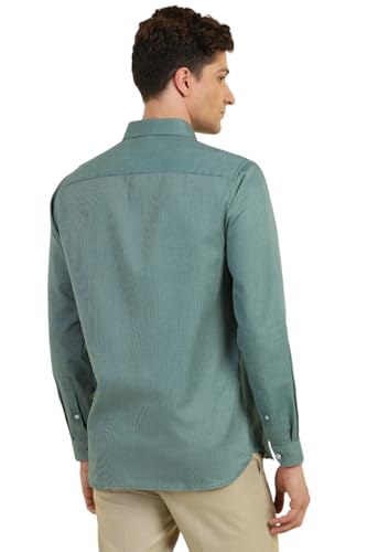Allen Solly Men's Slim Fit Shirt (ASSFQSPBN79169_Green