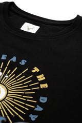 Allen Solly Boy's Regular Fit T-Shirt (ABKCCRGF936190_Black