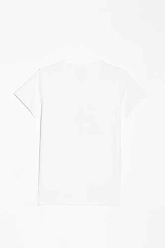 Allen Solly Boy's Regular Fit T-Shirt (ABKCCRGFK95382_White