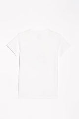 Allen Solly Boy's Regular Fit T-Shirt (ABKCCRGFK95382_White