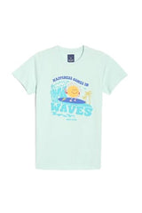 Allen Solly Boy's Regular Fit T-Shirt (ABKCCRGF027440_Green