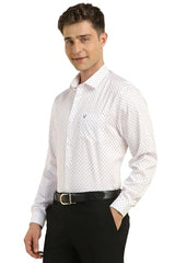 Allen Solly Men's Slim Fit Shirt (ASSFQSPPB80430_White