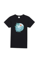 Allen Solly Boy's Regular Fit T-Shirt (ABKCCRGFL88481_Navy