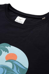 Allen Solly Boy's Regular Fit T-Shirt (ABKCCRGFL88481_Navy